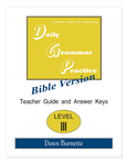 Bible 3 Daily Grammar Practice